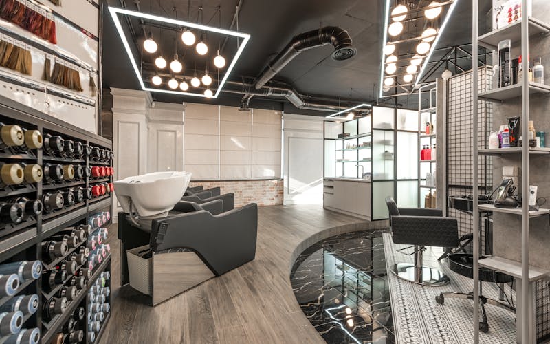 Luxe Beauty — Hair Salon website built with Vibesites